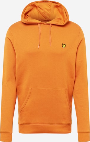 Lyle & Scott Sweatshirt in Orange: front