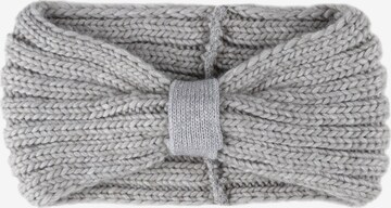 Bandeau 'Rixa' Zwillingsherz en gris : devant