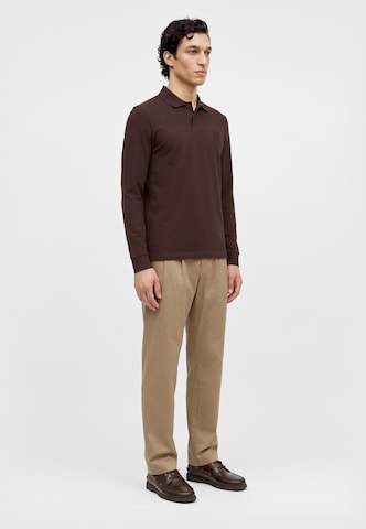 T-Shirt 'Passerby' BOSS en marron