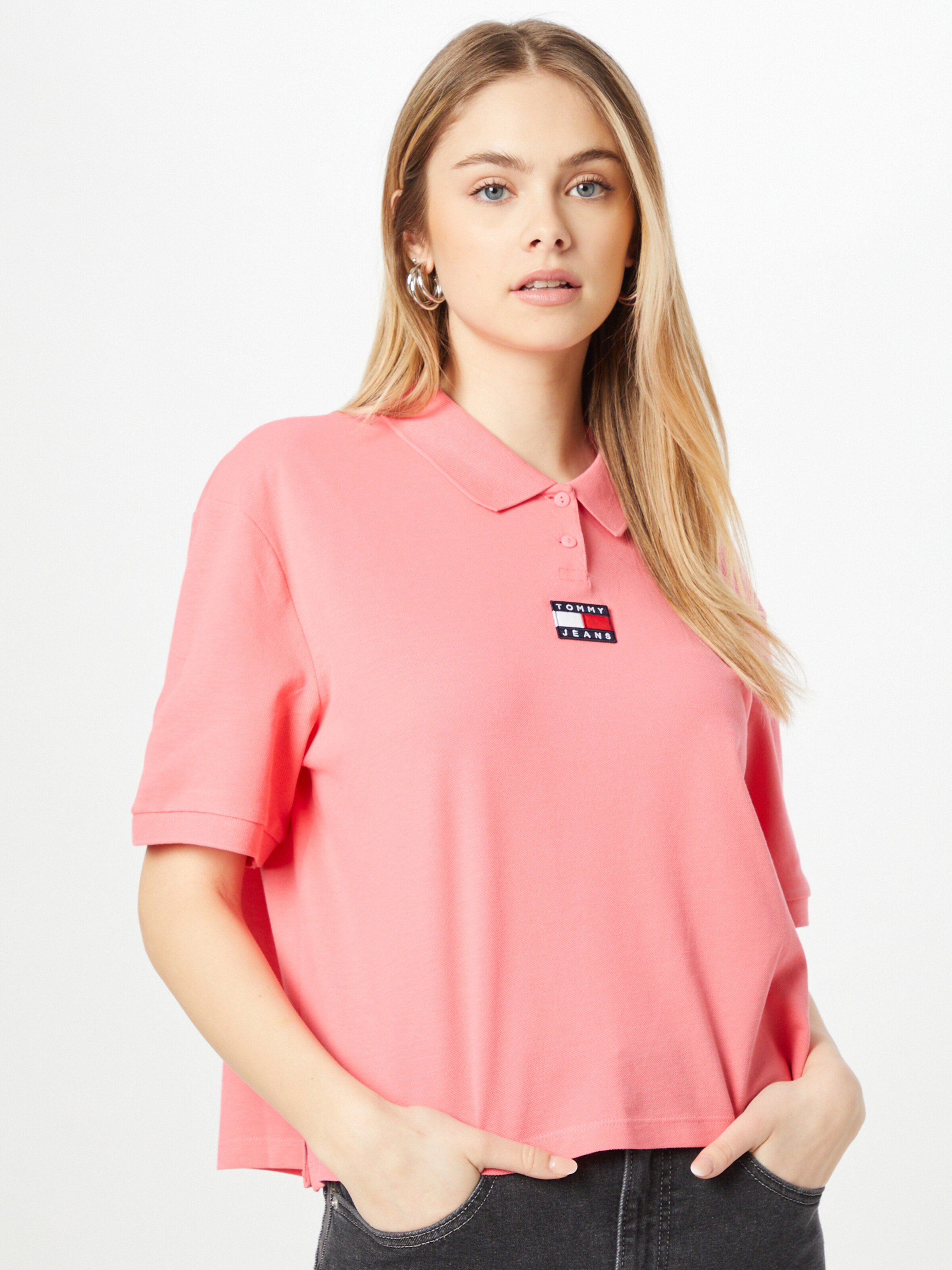 Frauen Shirts & Tops Tommy Jeans Poloshirt in Pink - OY64940 Frauen Shirts & Tops Tommy Jeans Poloshirt in Pink - OY64940
