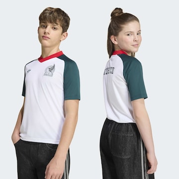 T-Shirt fonctionnel 'Mexico 26 Away Kids Pre Match' ADIDAS PERFORMANCE en blanc