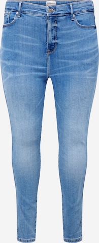 River Island Plus Skinny Jeans in Blue: front