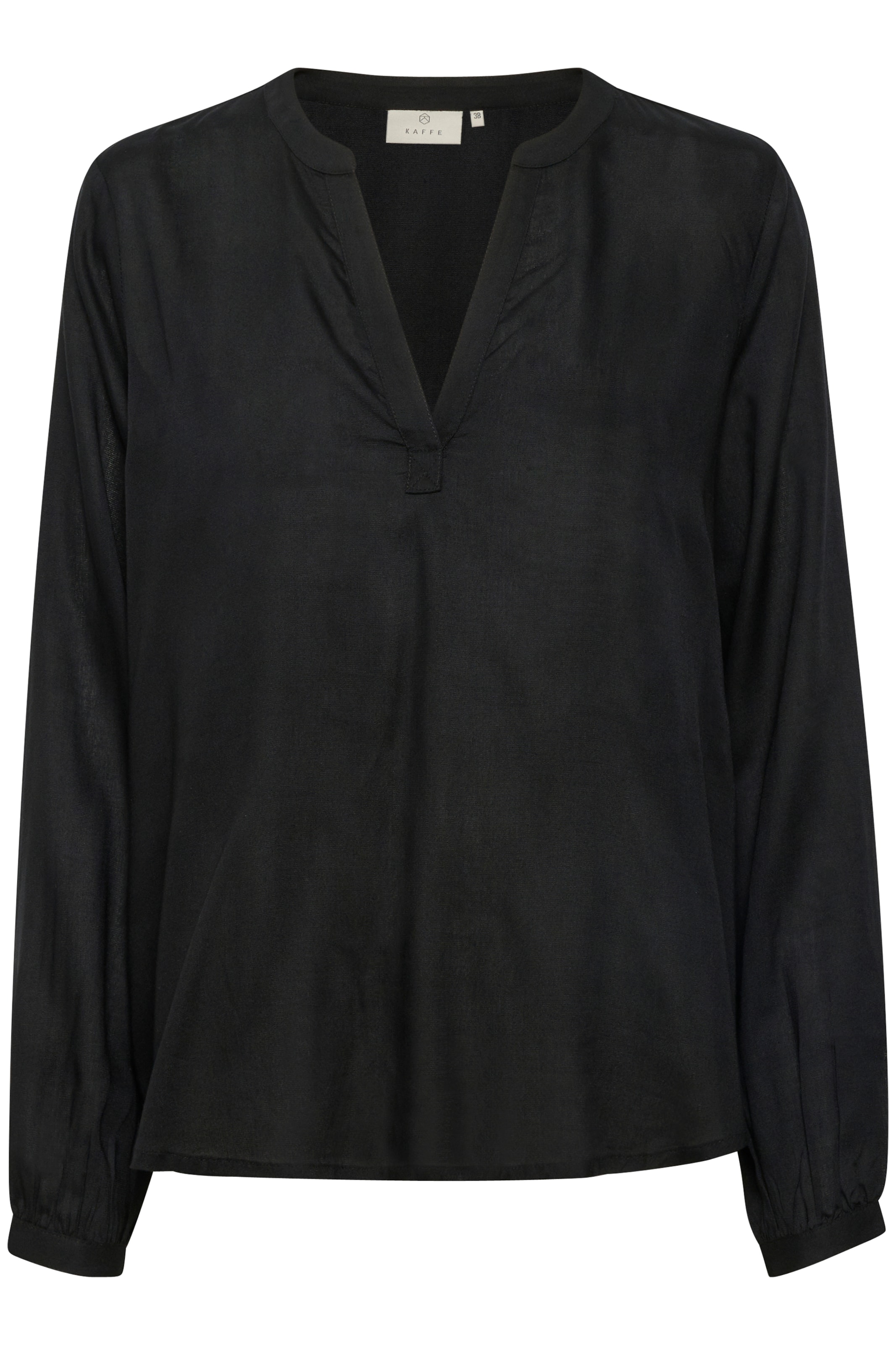 Camicia da donna &#x27;Сalinda&#x27; di Kaffe in nero: frontale