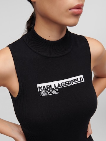 Karl Lagerfeld Obleka | črna barva