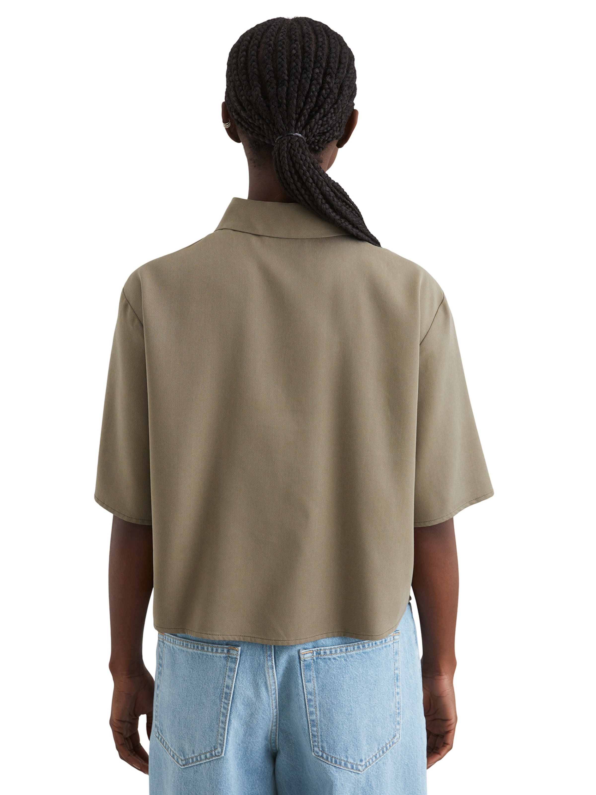 Marc O'Polo DENIM Bluse in Grün