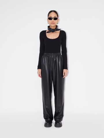 LeGer by Lena Gercke Loose fit Trousers 'Fotini' in Black