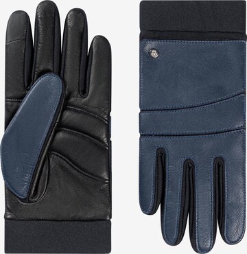Gants 'DUNBAR TOUCH' Roeckl en bleu : devant