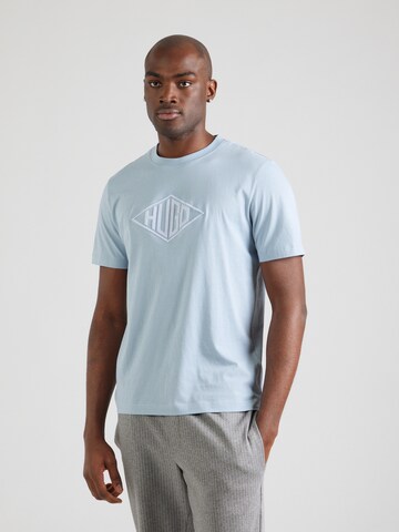 T-Shirt 'Dalendi' HUGO en bleu : devant