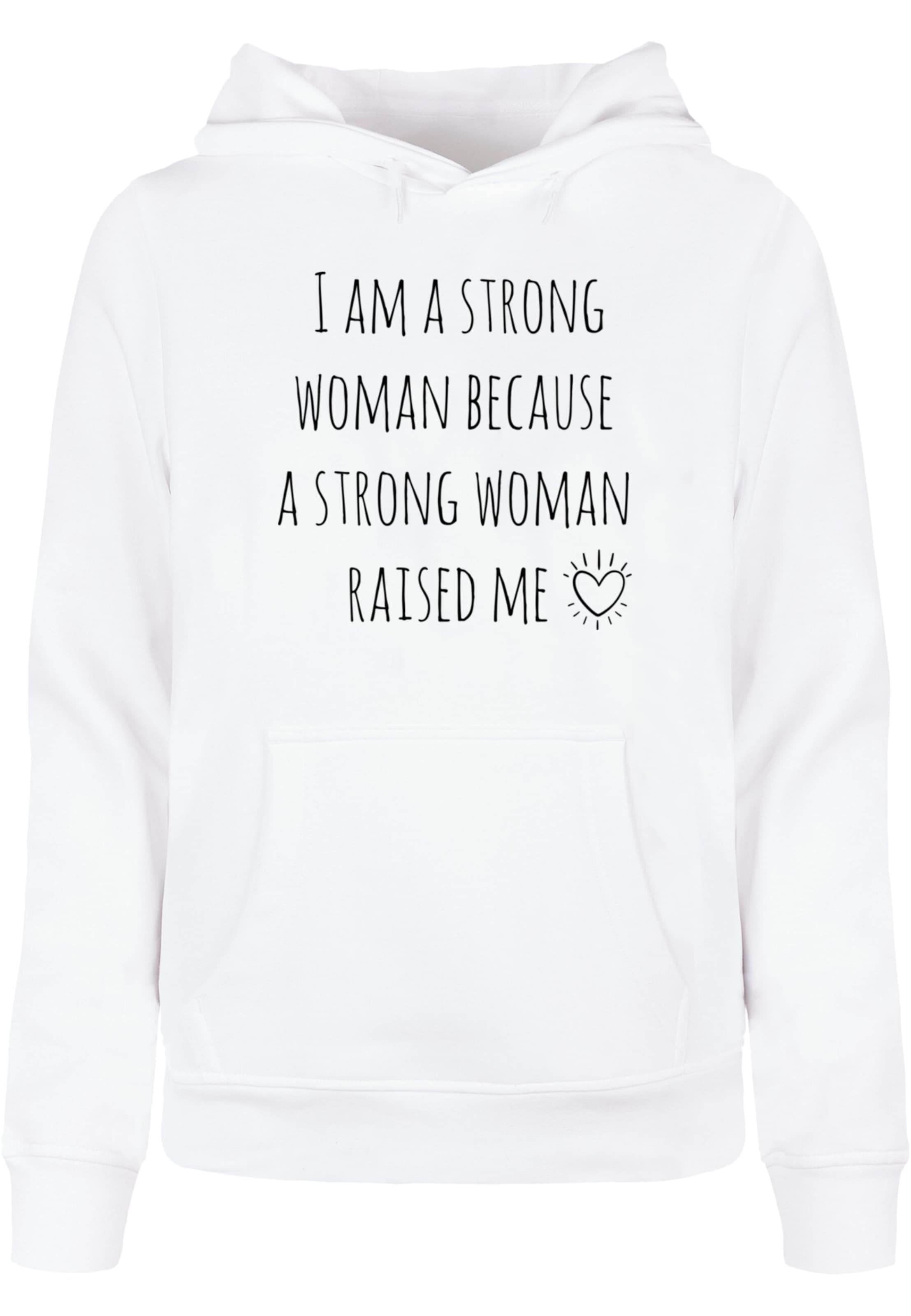 Felpa 'Mother's Day' di ABSOLUTE CULT in bianco: frontale