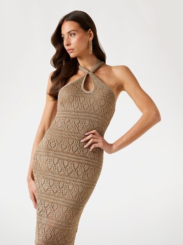 GUESS Kleid 'CYNTHIA' in Braun