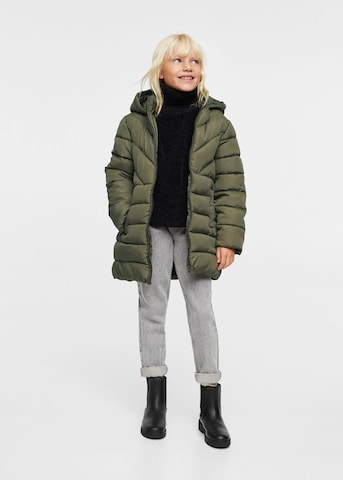 MANGO KIDS Winter Jacket 'Alilong3' in Green