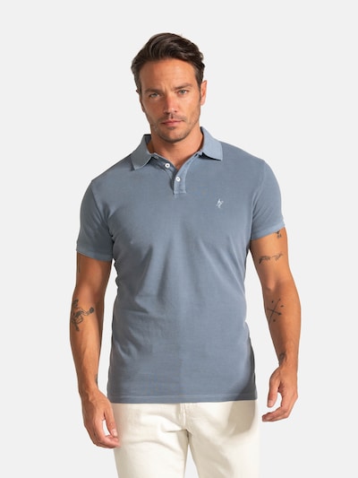 Jacey Quinn Shirt in blue denim, Produktansicht