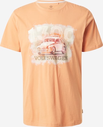 BLEND Koszulka w kolorze pomarańczowy: przód