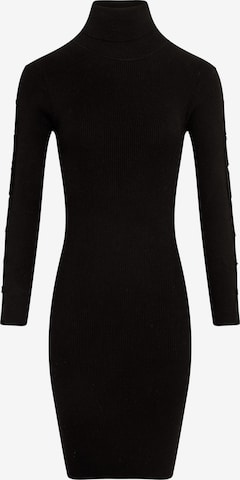 Morgan Pletené šaty - Čierna: predná strana