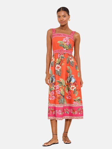 Lipsy Kleid in Orange: Vorderseite