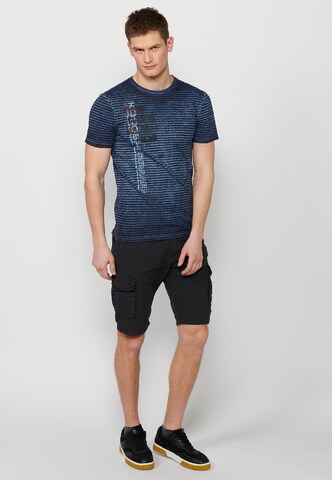 KOROSHI Shirt in Blau