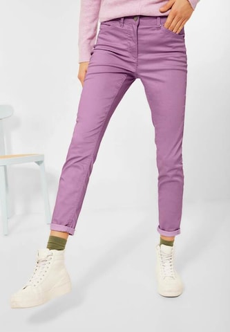 CECIL Slim fit Jeans in Purple: front