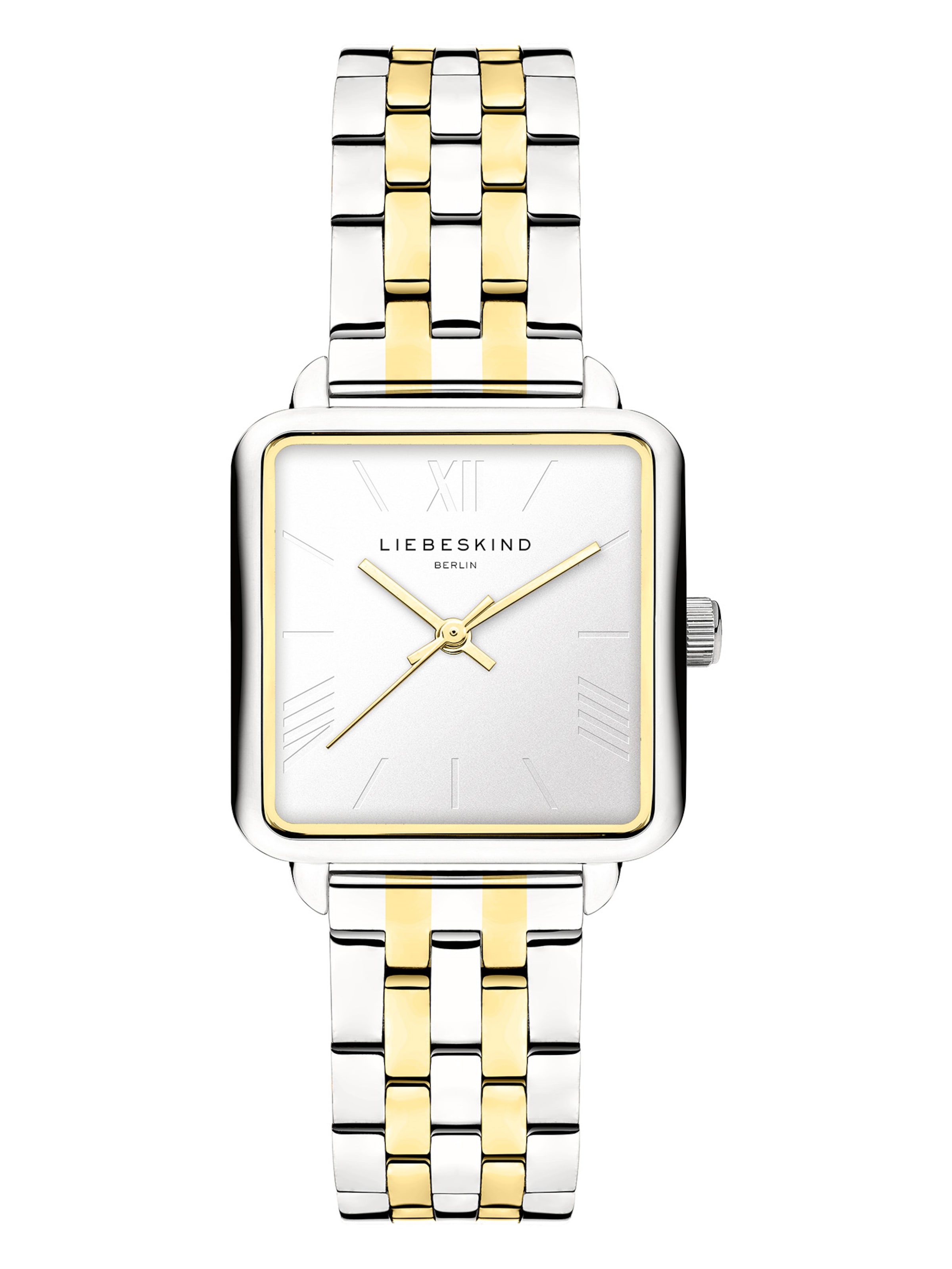 Liebeskind Berlin Uhr in Gold: Vorderseite