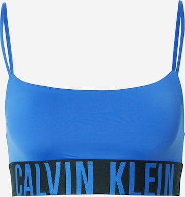 Bustier Soutien-gorge 'Intense Power' Calvin Klein Underwear en bleu : devant