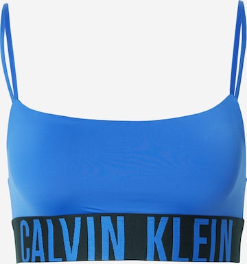 Calvin Klein Underwear Korzet Podprsenka 'Intense Power' - Modrá: predná strana