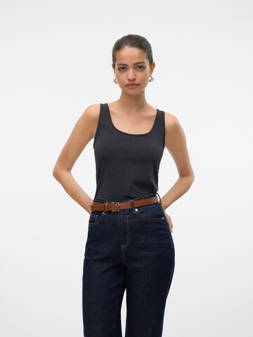 VERO MODA Top 'VMLULU' in Grau: Vorderseite