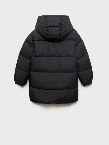 MANGO KIDS Winter jacket 'AMERLONG' in Black