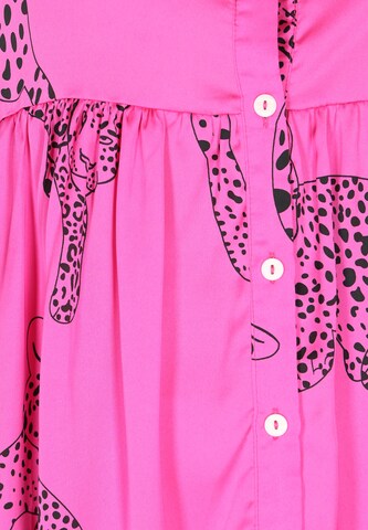 Robe-chemise NAEMI en rose