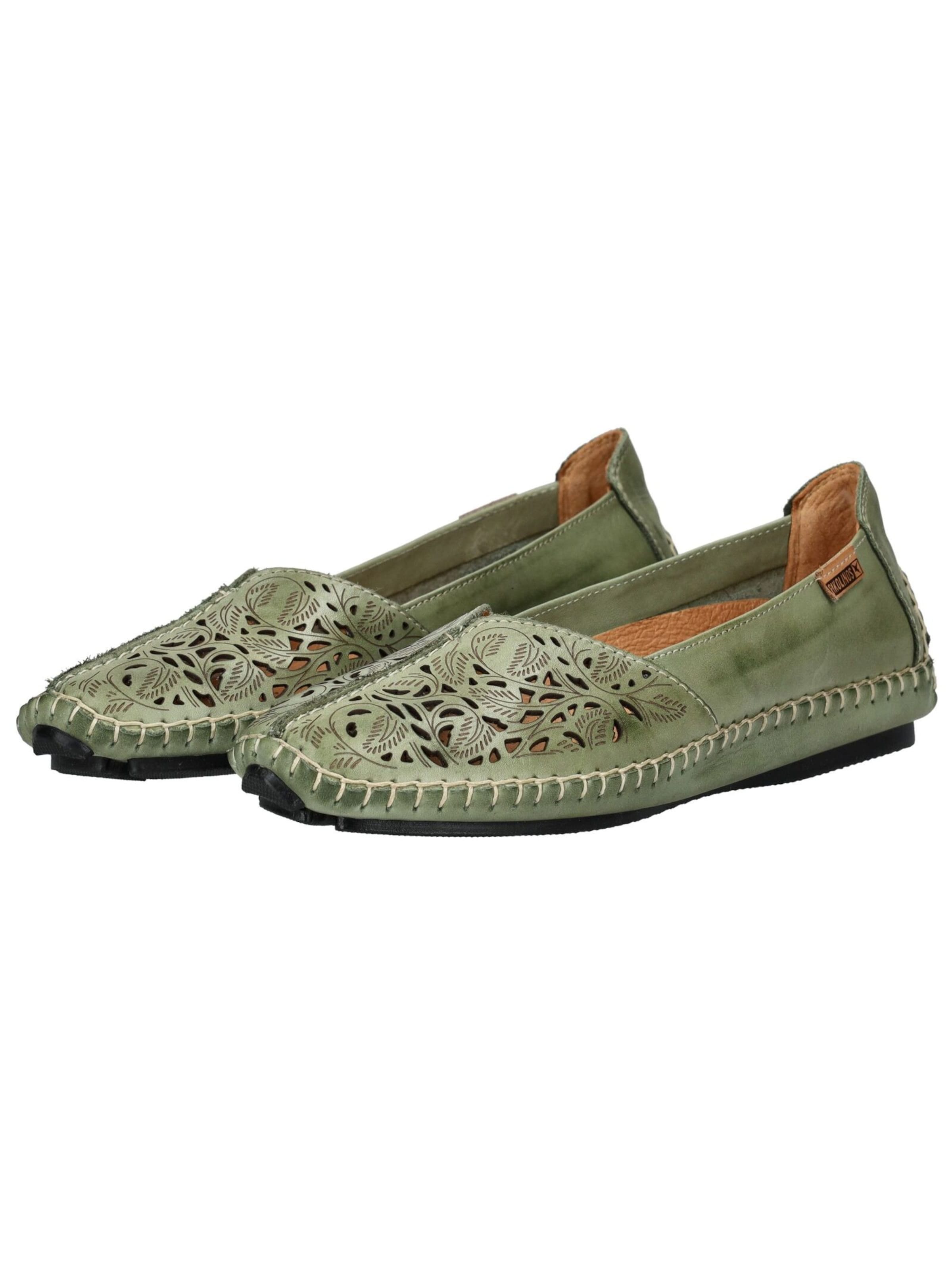 PIKOLINOS Classic Flats in Green