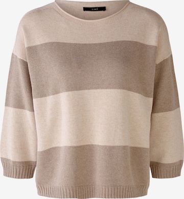 OUI - Pullover em castanho: frente