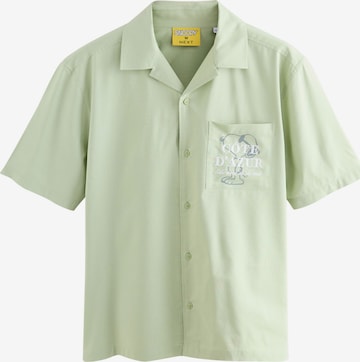 NextRegular Fit Košulja - zelena boja: prednji dio