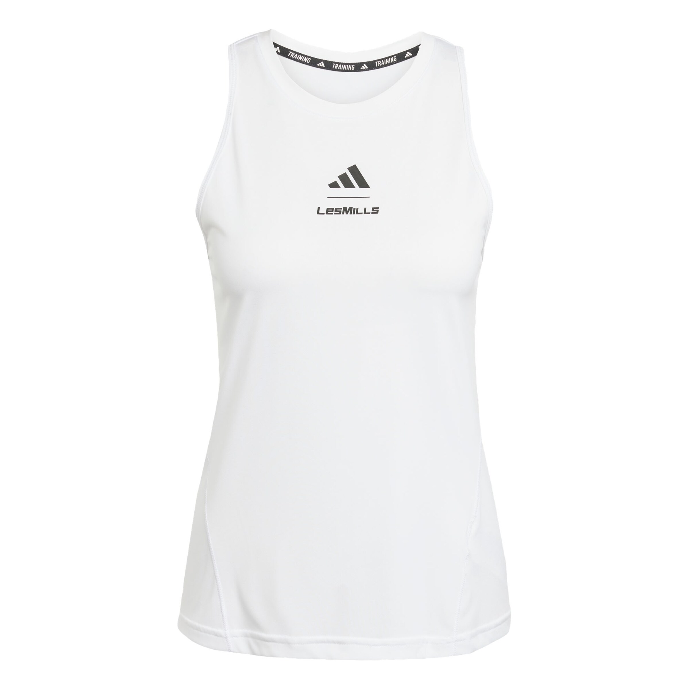 ADIDAS PERFORMANCE - Top deportivo 'Les Mills' en blanco: frente