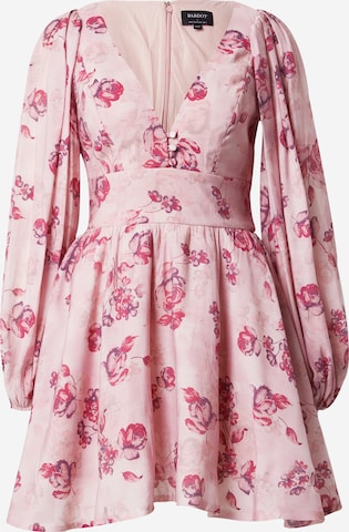 Robe 'BAROL' Bardot en rose : devant