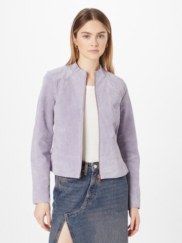 Veste mi-saison 'Ronja' FREAKY NATION en violet : devant