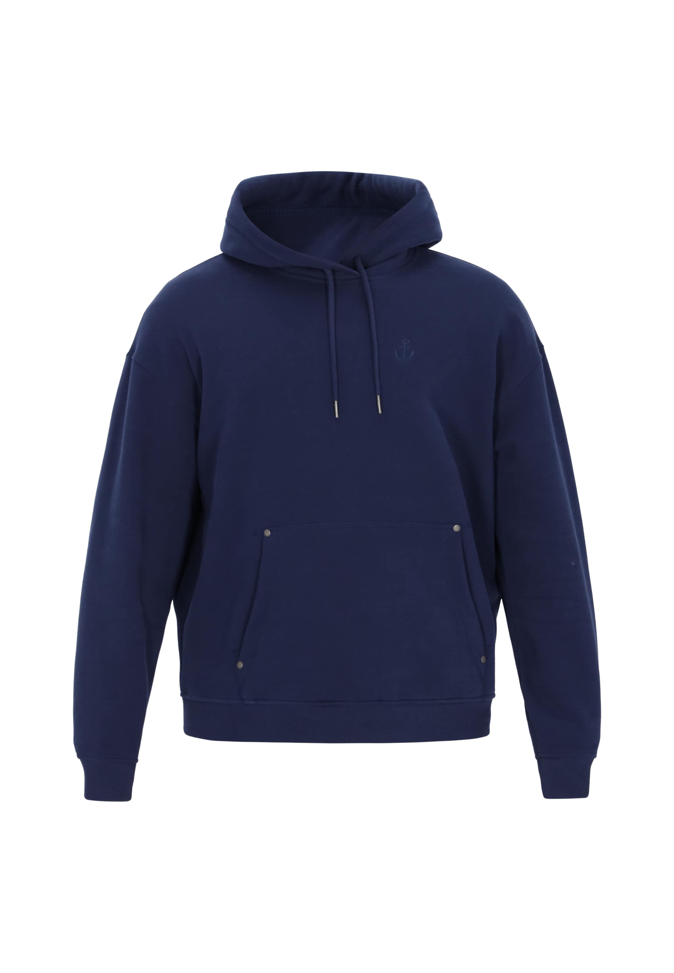 Sweat-shirt DreiMaster Vintage en bleu : devant
