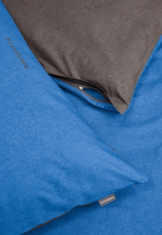 SCHIESSER Pillow 'Doubleface Renforcé' in Blue
