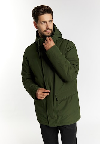 DreiMaster Klassik Zimná bunda - Zelená: predná strana