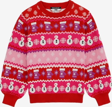 WE Fashion Neulepaita värissä punainen: etupuoli