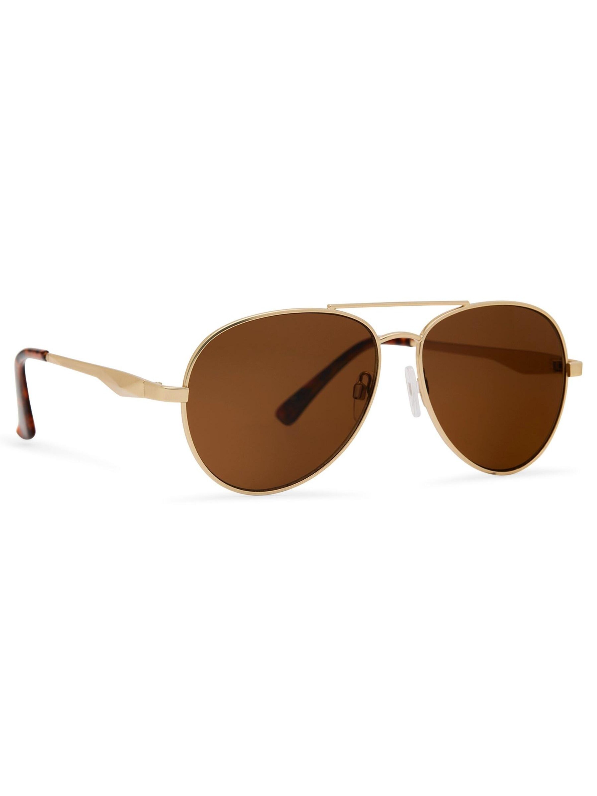 Maxte Sonnenbrille 'Solo-Solis Pilot'‌‌ in Braun