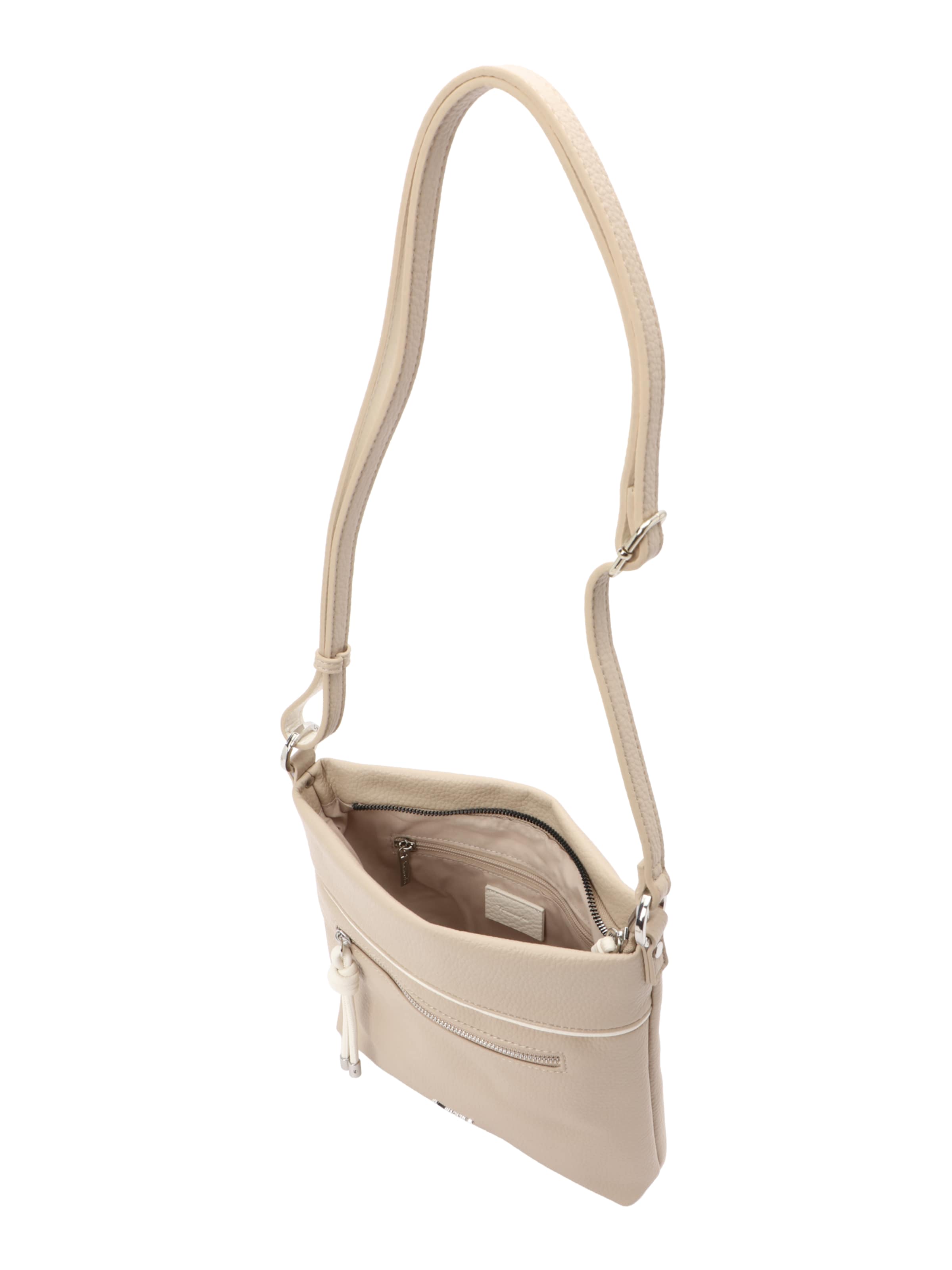 Borsa a tracolla 'Kavita' di Tamaris in beige: superiore