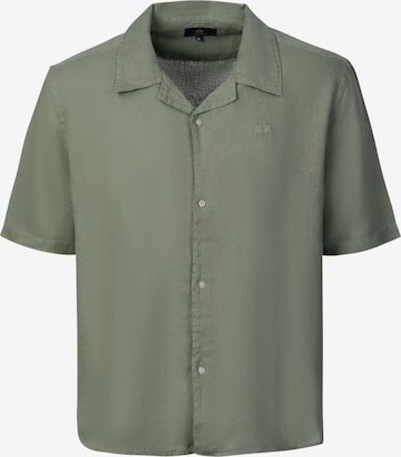 Chemise ' MCC025 ' La Martina en vert : devant