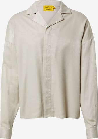 Smiles Button Up Shirt 'Till' in Beige: front
