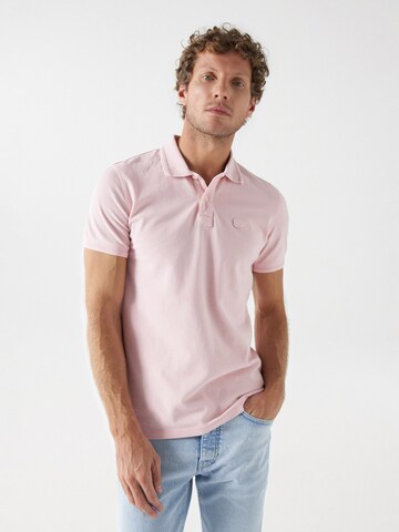 T-Shirt Salsa Jeans en rose : devant