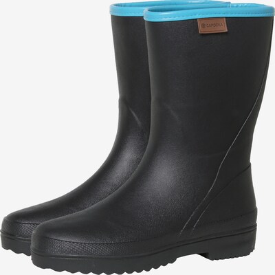 Gardena Rubber Boots in Light blue / Black, Item view