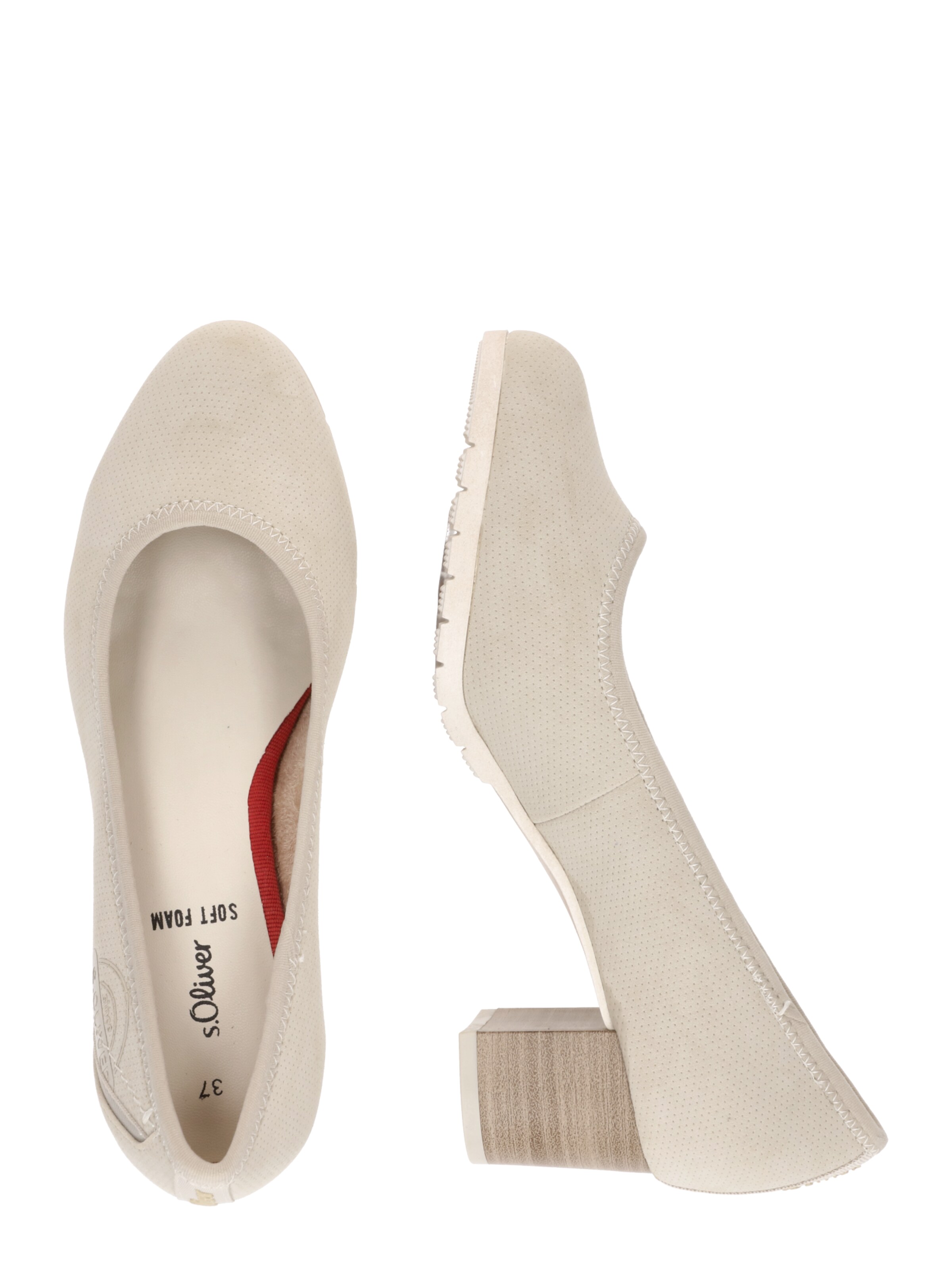 s.Oliver - Zapatos con plataforma en beige