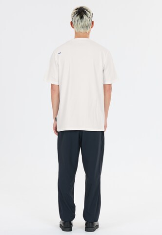 SOS T-Shirt 'Kvitfjell' in Weiß
