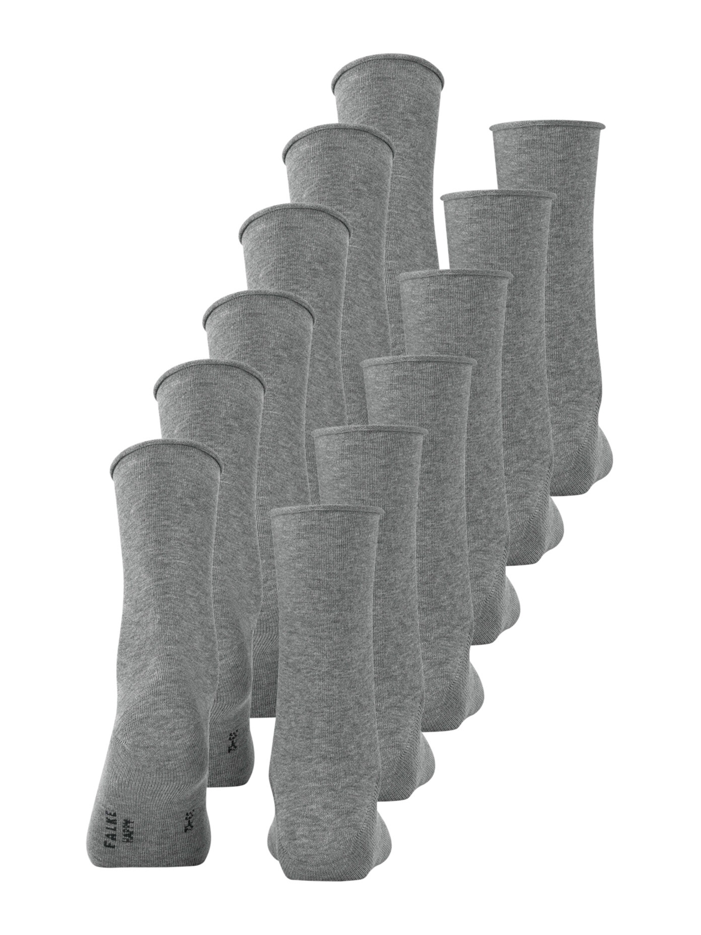 Chaussettes 'Happy Bundle' FALKE en gris