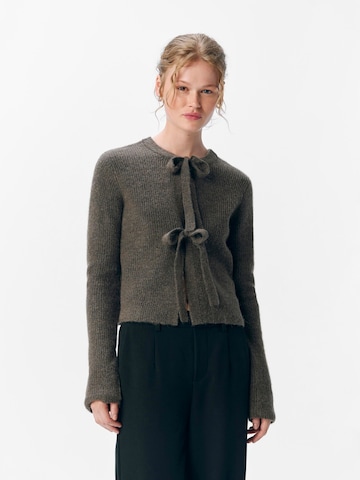 Cardigan 'Parvi' OBJECT en marron : devant