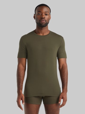 ICEBREAKER Base Layer 'Anatomica' in Green: front