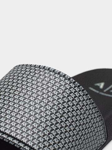 Mule 'MYKONOS' ARMANI EXCHANGE en noir