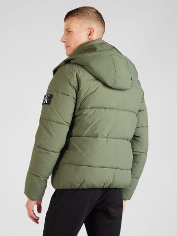 Veste mi-saison 'Essential' Calvin Klein Jeans en vert